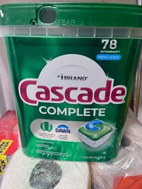 Cascade Complete Dishwasher Pacs - Green
